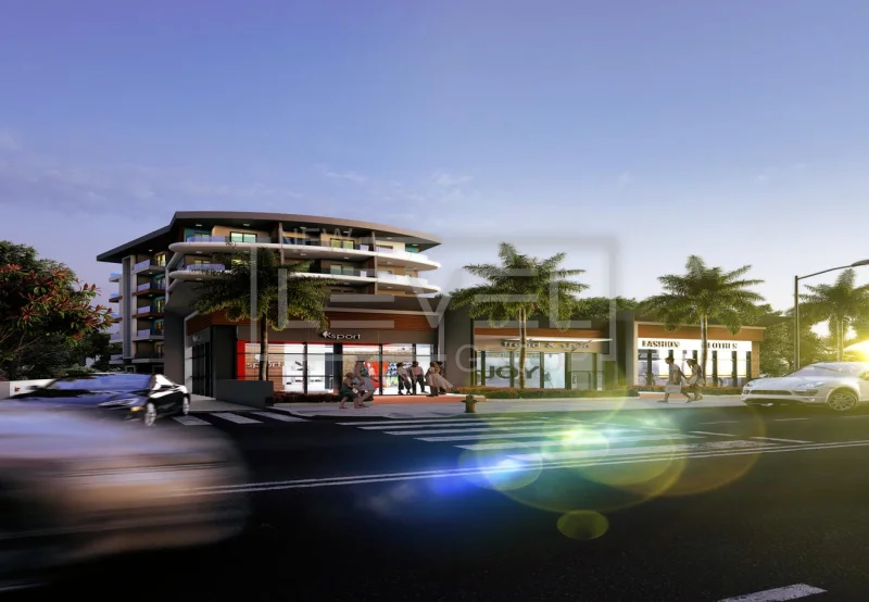 Rounded balconies and shopfronts: 1+1 apartment for sale in Altyntaş, Antalya, Turkey — New Level Group