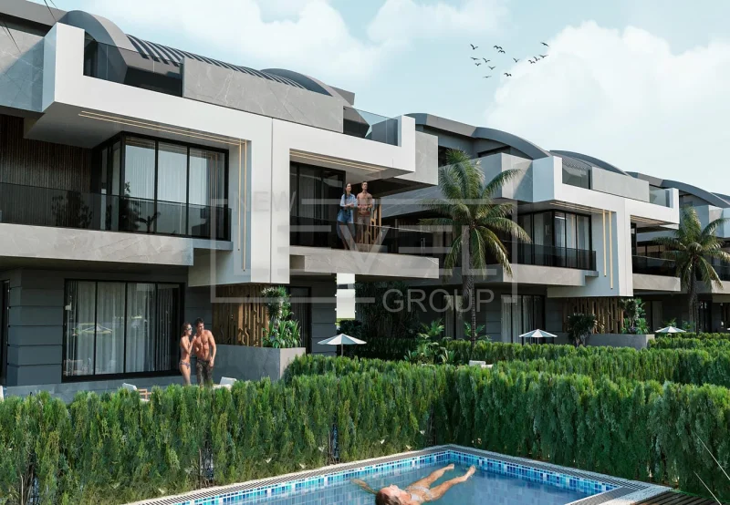 Cottage complex in Belek - villas from the developer, citizenship, residence permit, and installment plans