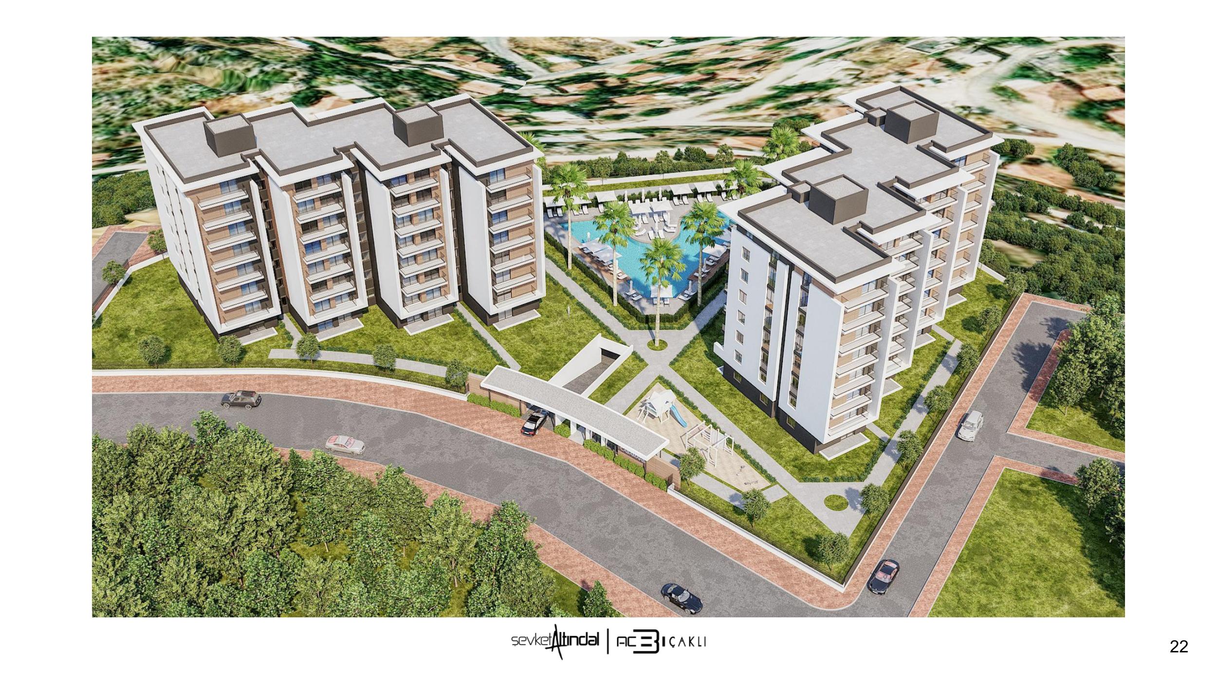 Продажа недвижимости в Анталии от застройщика - новый проект в Чанкая, Кепез