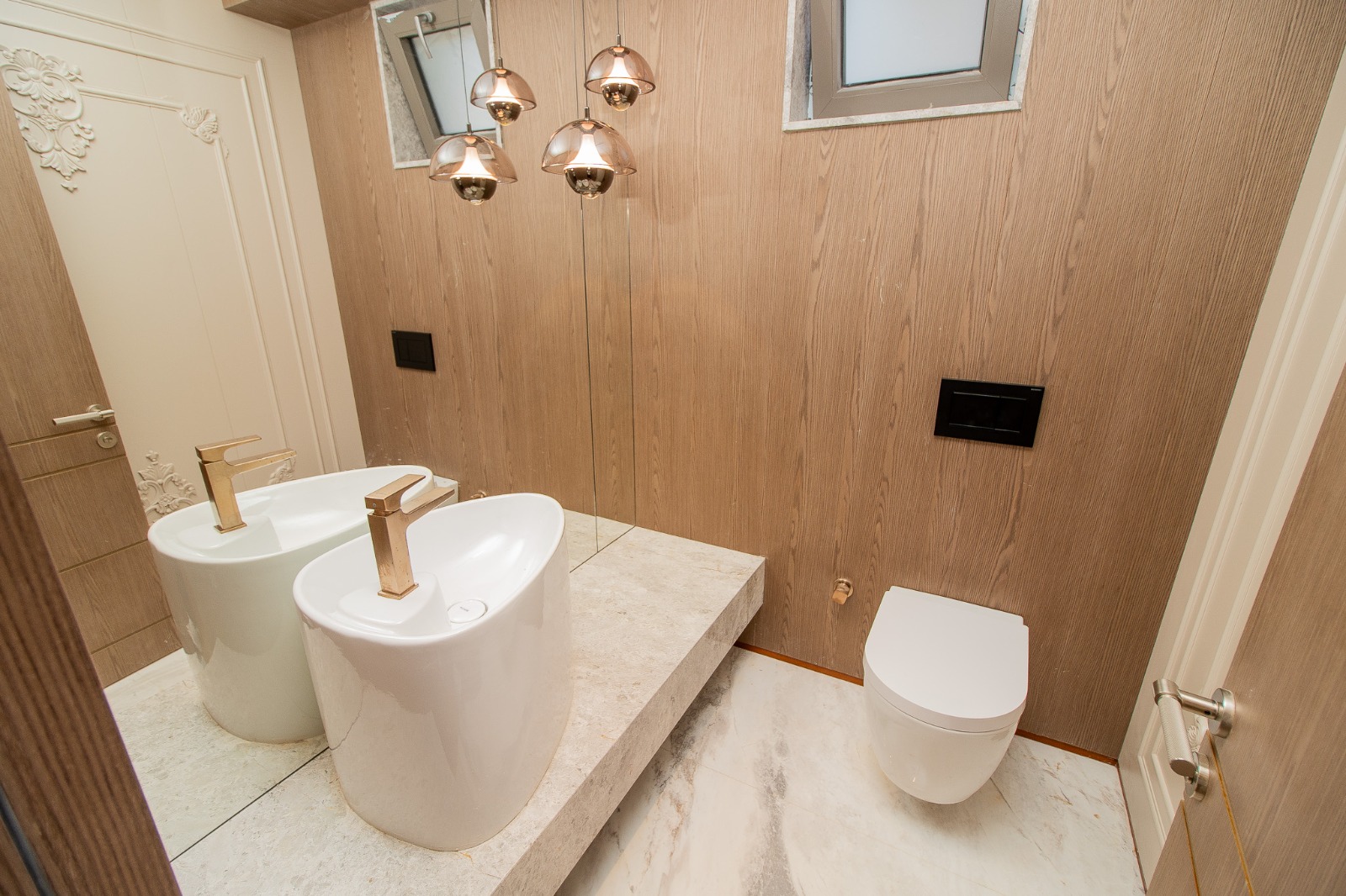 Modern villas in Antalya's Lara district - private pool, garden, and ideal location