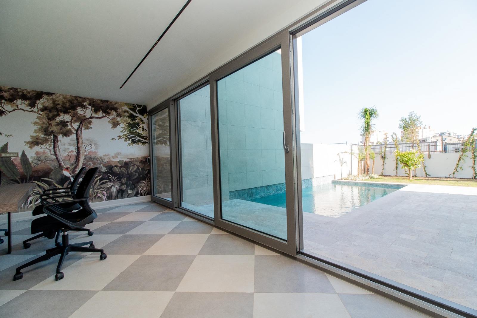Modern villas in Antalya's Lara district - private pool, garden, and ideal location