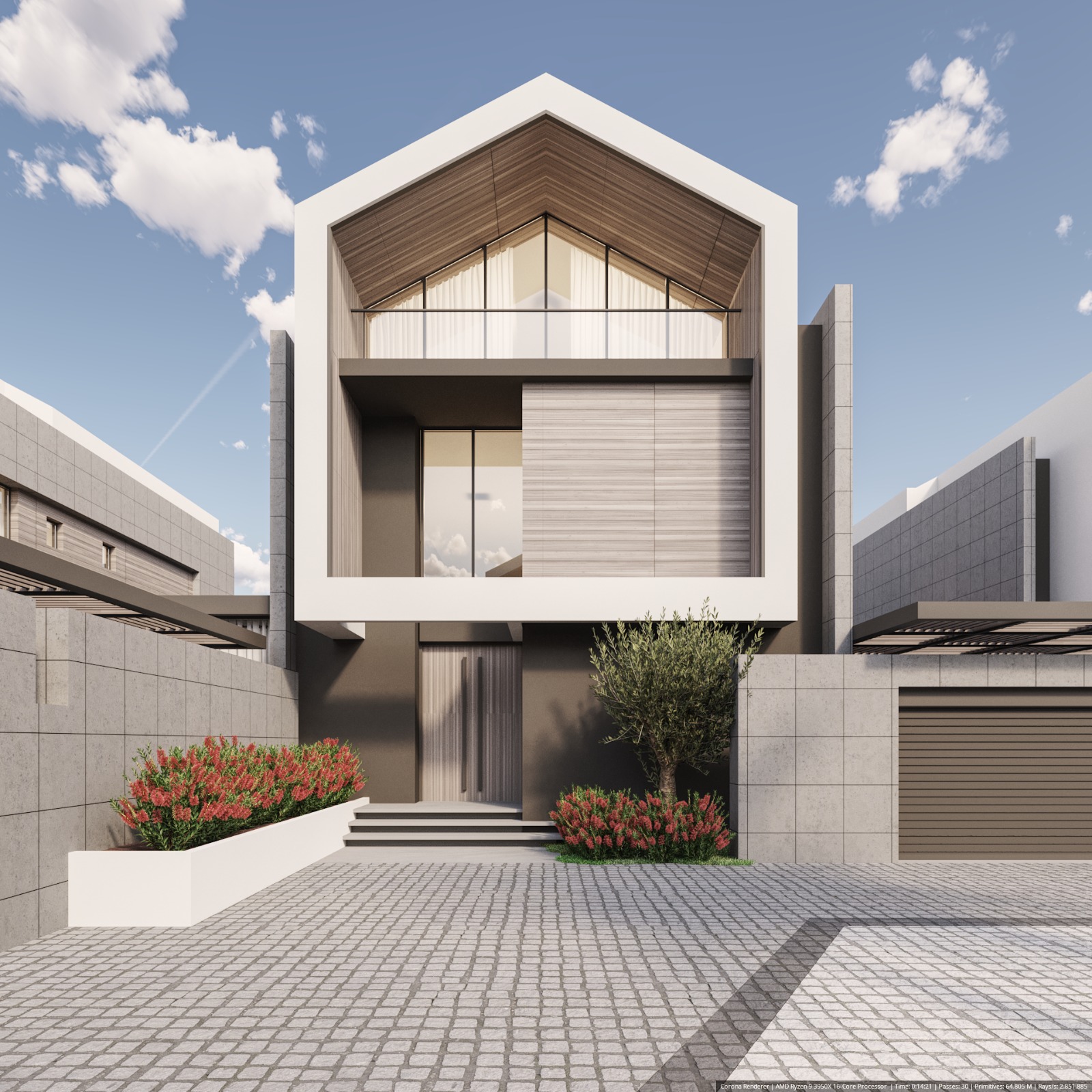Modern villas in Antalya's Lara district - private pool, garden, and ideal location