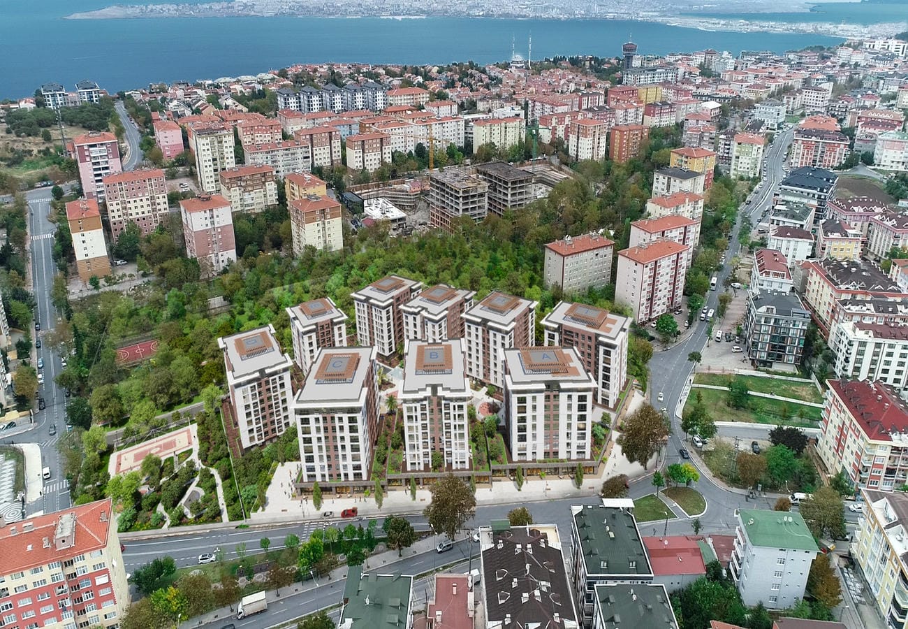 Family-friendly residential complex in Beylikdüzü, Istanbul – apartments from the developer, suitable for citizenship