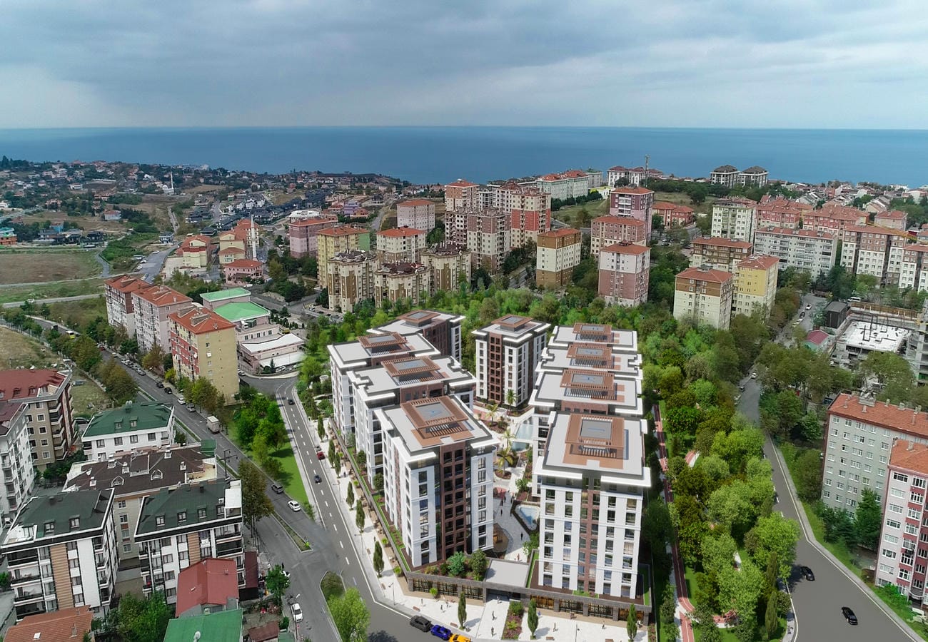 Family-friendly residential complex in Beylikdüzü, Istanbul – apartments from the developer, suitable for citizenship
