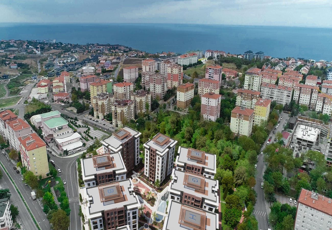 Family-friendly residential complex in Beylikdüzü, Istanbul – apartments from the developer, suitable for citizenship