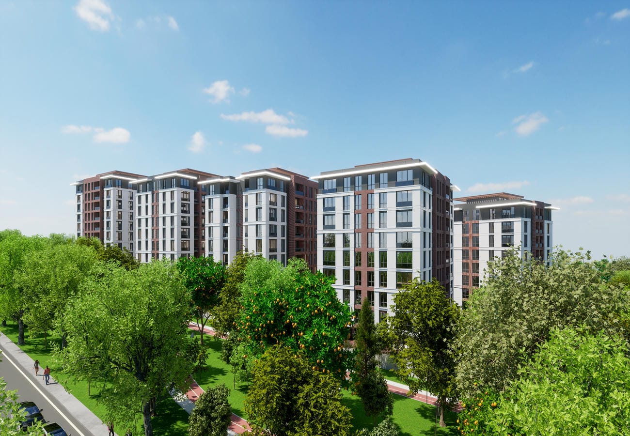 Family-friendly residential complex in Beylikdüzü, Istanbul – apartments from the developer, suitable for citizenship