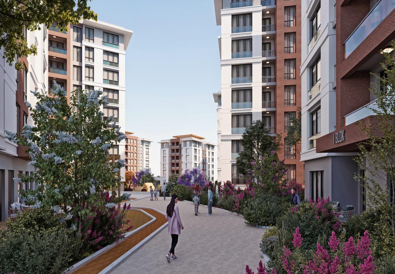 Family-friendly residential complex in Beylikdüzü, Istanbul – apartments from the developer, suitable for citizenship