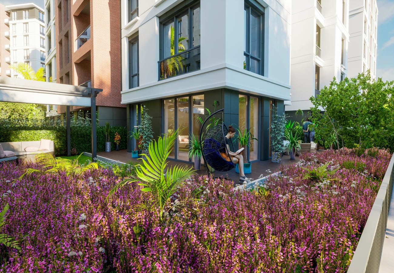Family-friendly residential complex in Beylikdüzü, Istanbul – apartments from the developer, suitable for citizenship
