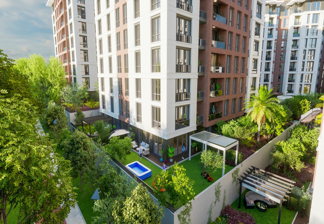 Family-friendly residential complex in Beylikdüzü, Istanbul – apartments from the developer, suitable for citizenship