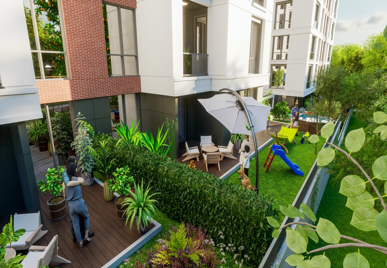 Family-friendly residential complex in Beylikdüzü, Istanbul – apartments from the developer, suitable for citizenship