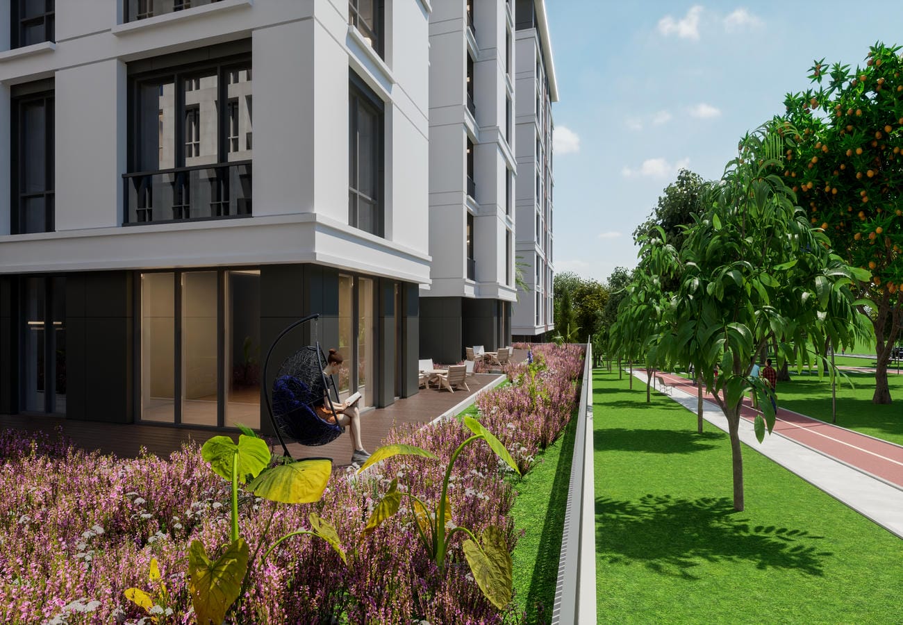 Family-friendly residential complex in Beylikdüzü, Istanbul – apartments from the developer, suitable for citizenship