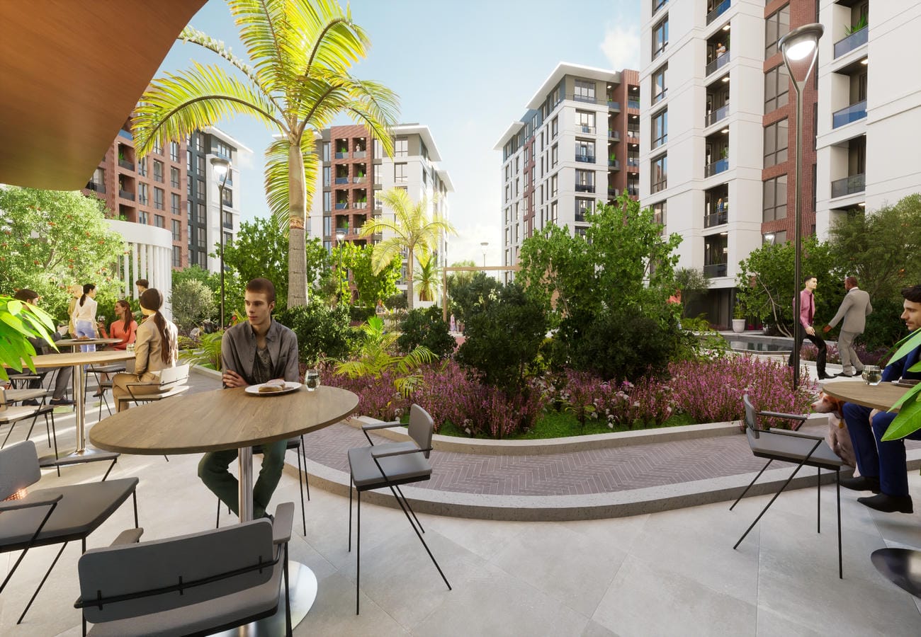 Family-friendly residential complex in Beylikdüzü, Istanbul – apartments from the developer, suitable for citizenship