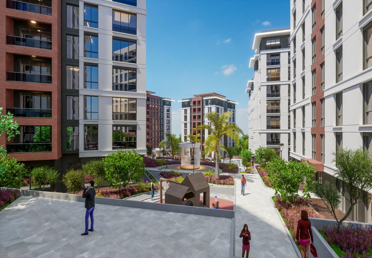 Family-friendly residential complex in Beylikdüzü, Istanbul – apartments from the developer, suitable for citizenship
