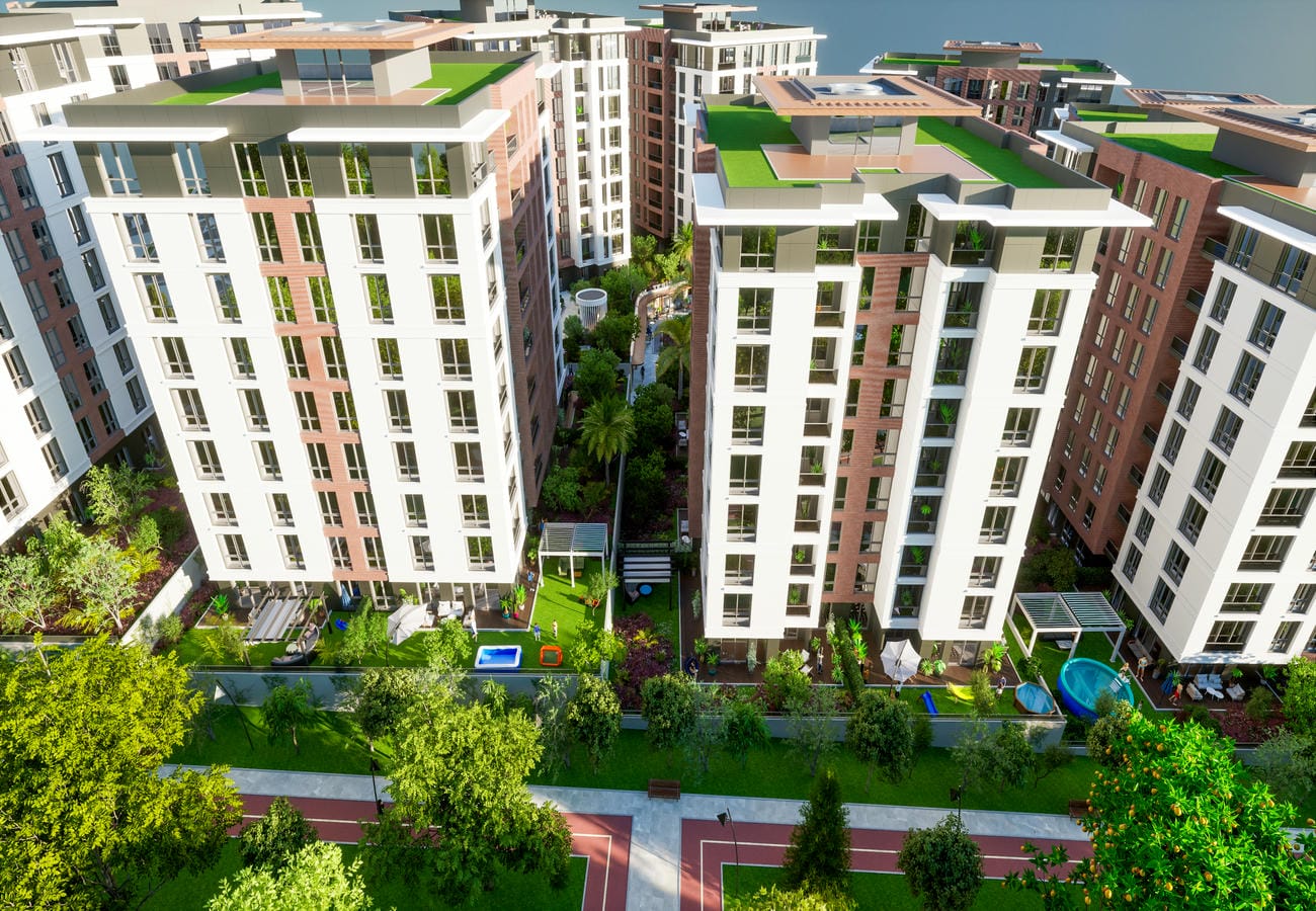 Family-friendly residential complex in Beylikdüzü, Istanbul – apartments from the developer, suitable for citizenship