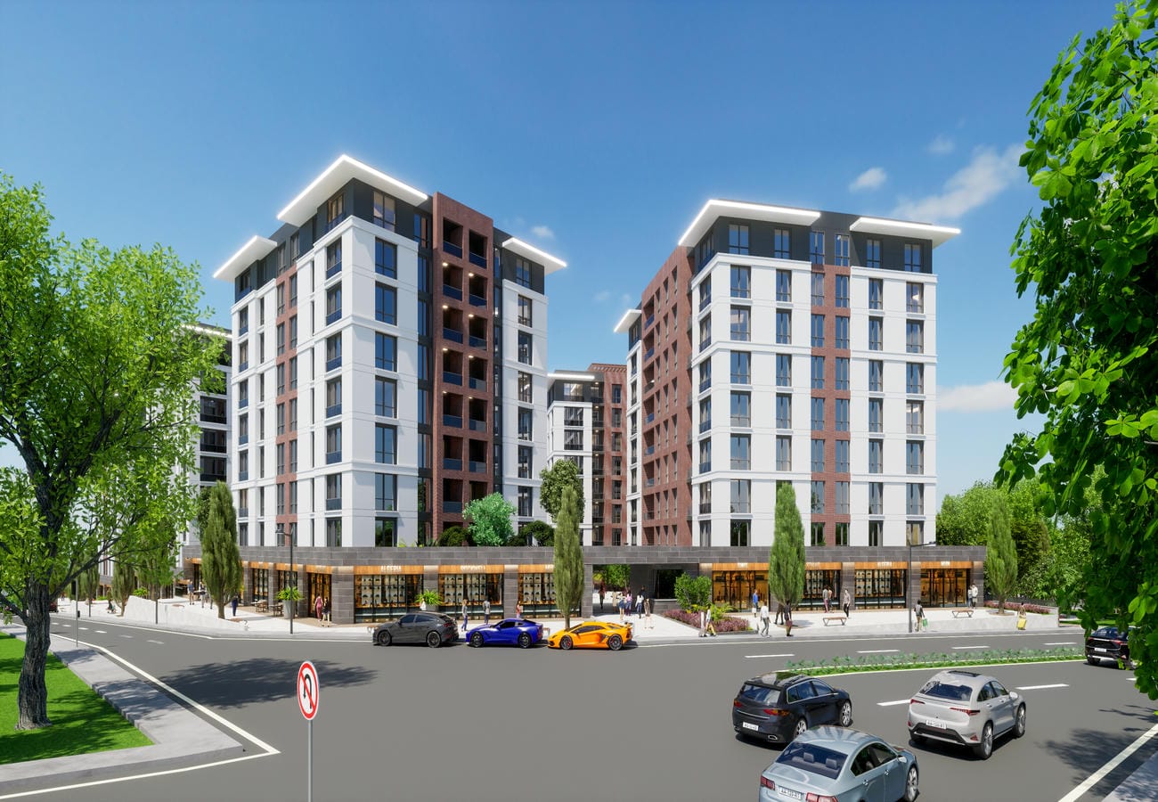 Family-friendly residential complex in Beylikdüzü, Istanbul – apartments from the developer, suitable for citizenship