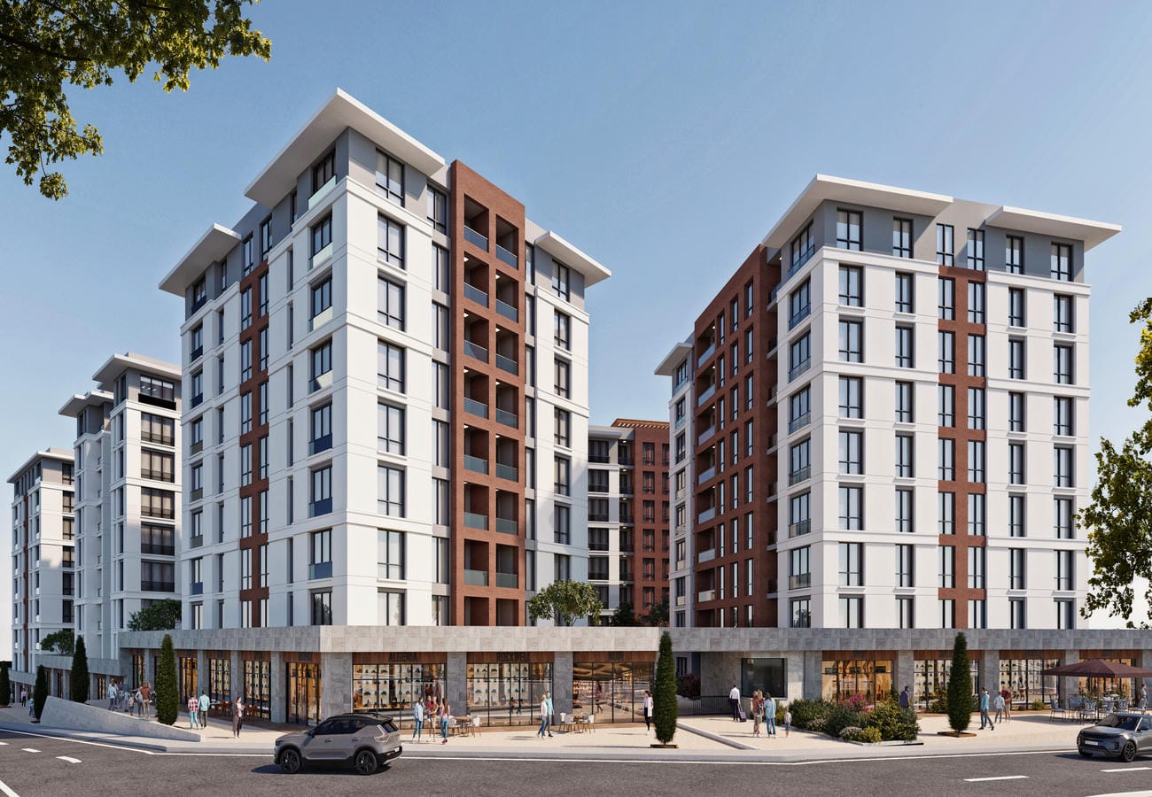 Family-friendly residential complex in Beylikdüzü, Istanbul – apartments from the developer, suitable for citizenship
