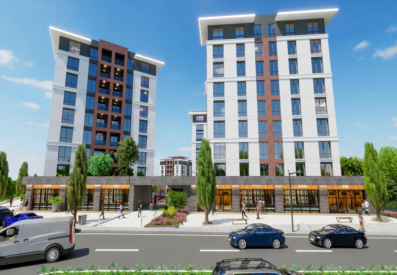 Family-friendly residential complex in Beylikdüzü, Istanbul – apartments from the developer, suitable for citizenship