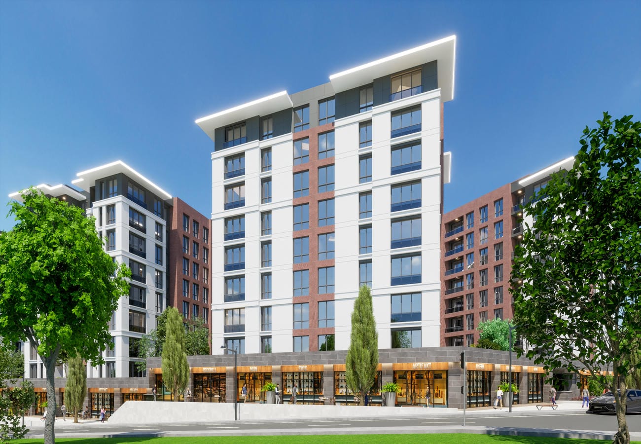 Family-friendly residential complex in Beylikdüzü, Istanbul – apartments from the developer, suitable for citizenship