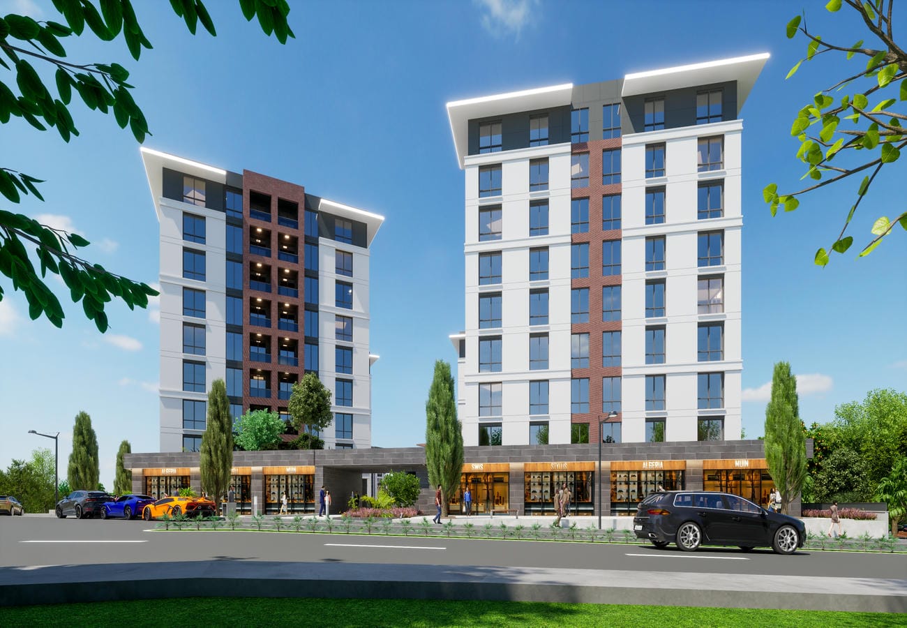 Family-friendly residential complex in Beylikdüzü, Istanbul – apartments from the developer, suitable for citizenship