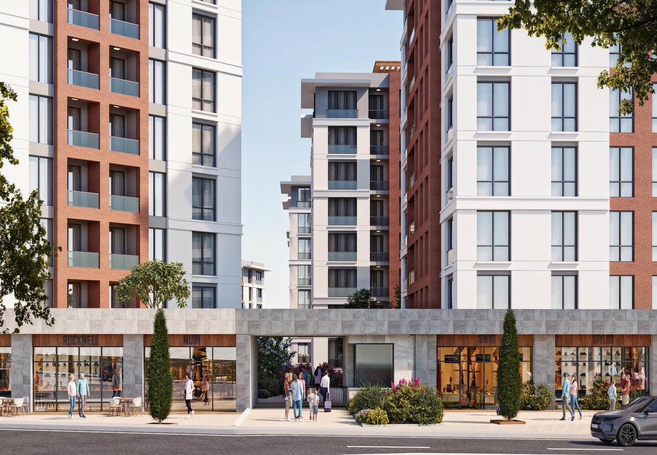 Family-friendly residential complex in Beylikdüzü, Istanbul – apartments from the developer, suitable for citizenship
