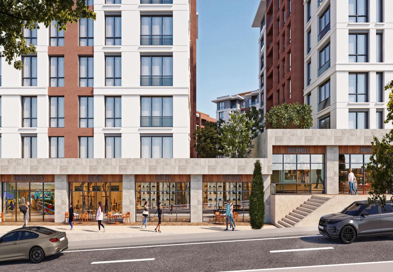 Family-friendly residential complex in Beylikdüzü, Istanbul – apartments from the developer, suitable for citizenship