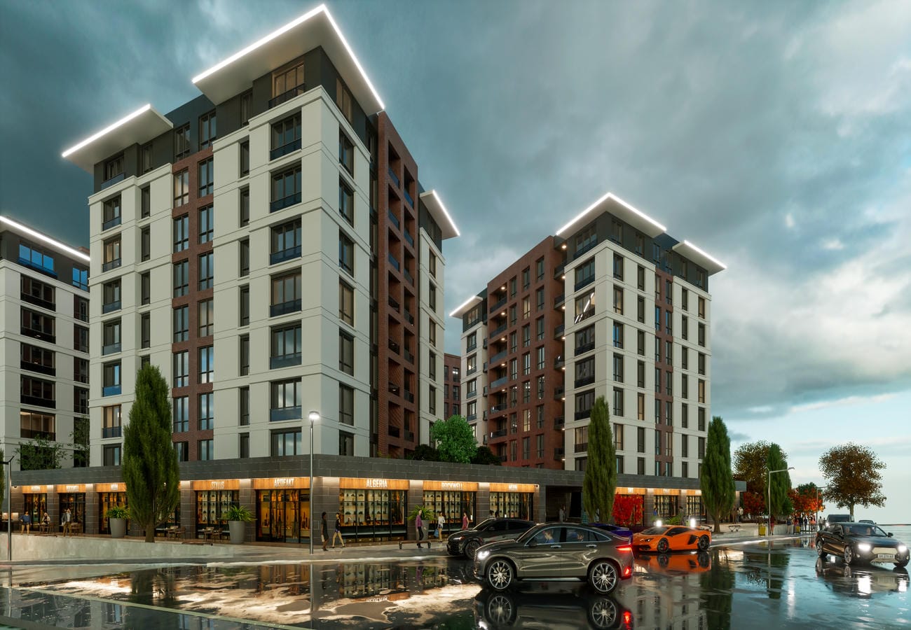 Family-friendly residential complex in Beylikdüzü, Istanbul – apartments from the developer, suitable for citizenship