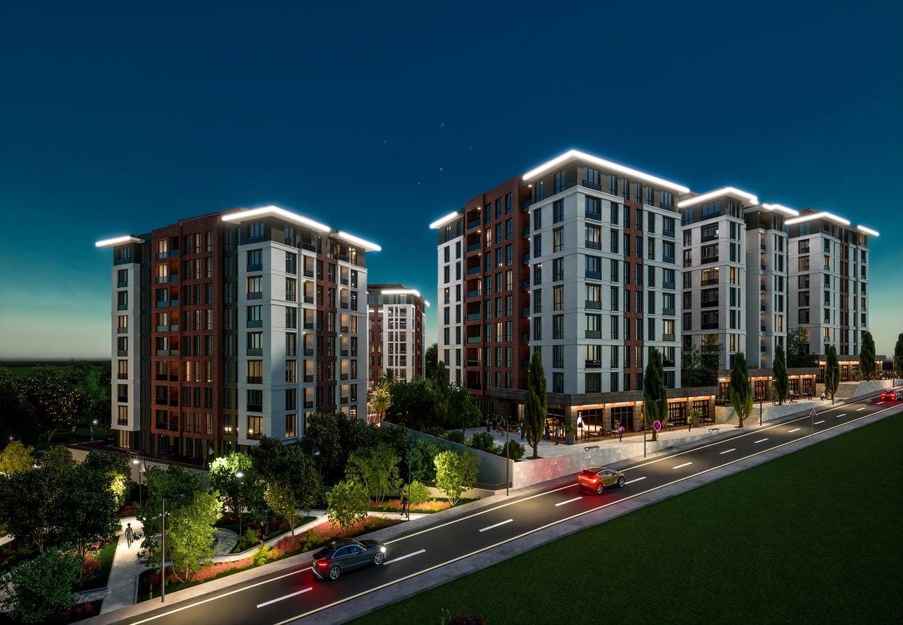 Family-friendly residential complex in Beylikdüzü, Istanbul – apartments from the developer, suitable for citizenship