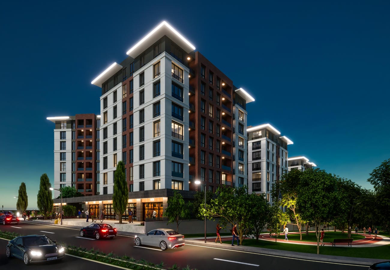 Family-friendly residential complex in Beylikdüzü, Istanbul – apartments from the developer, suitable for citizenship