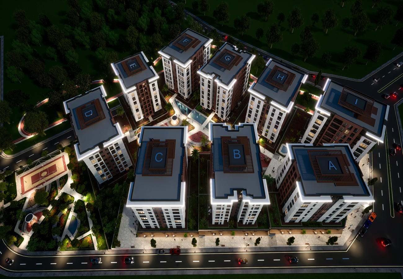 Family-friendly residential complex in Beylikdüzü, Istanbul – apartments from the developer, suitable for citizenship