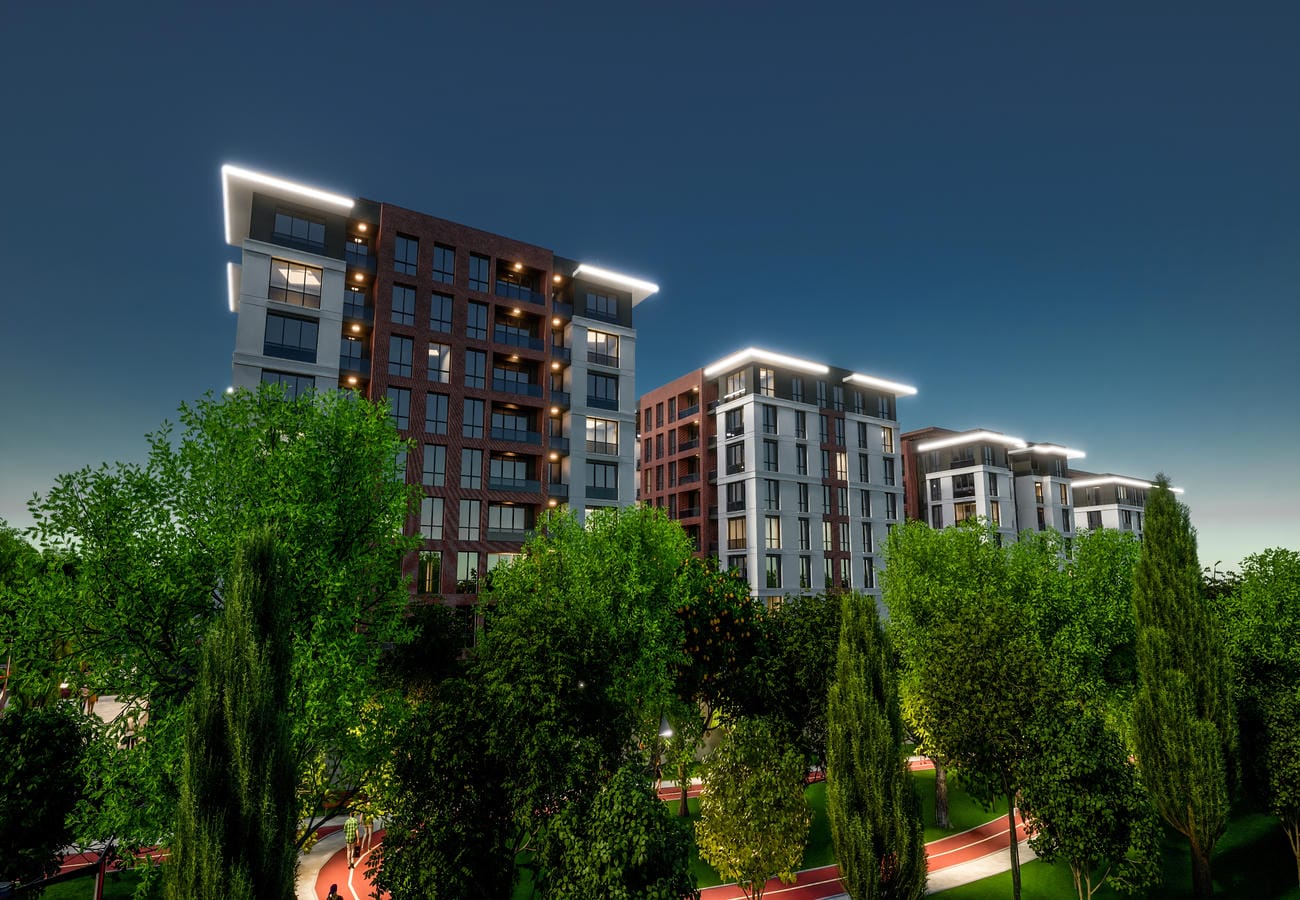 Family-friendly residential complex in Beylikdüzü, Istanbul – apartments from the developer, suitable for citizenship