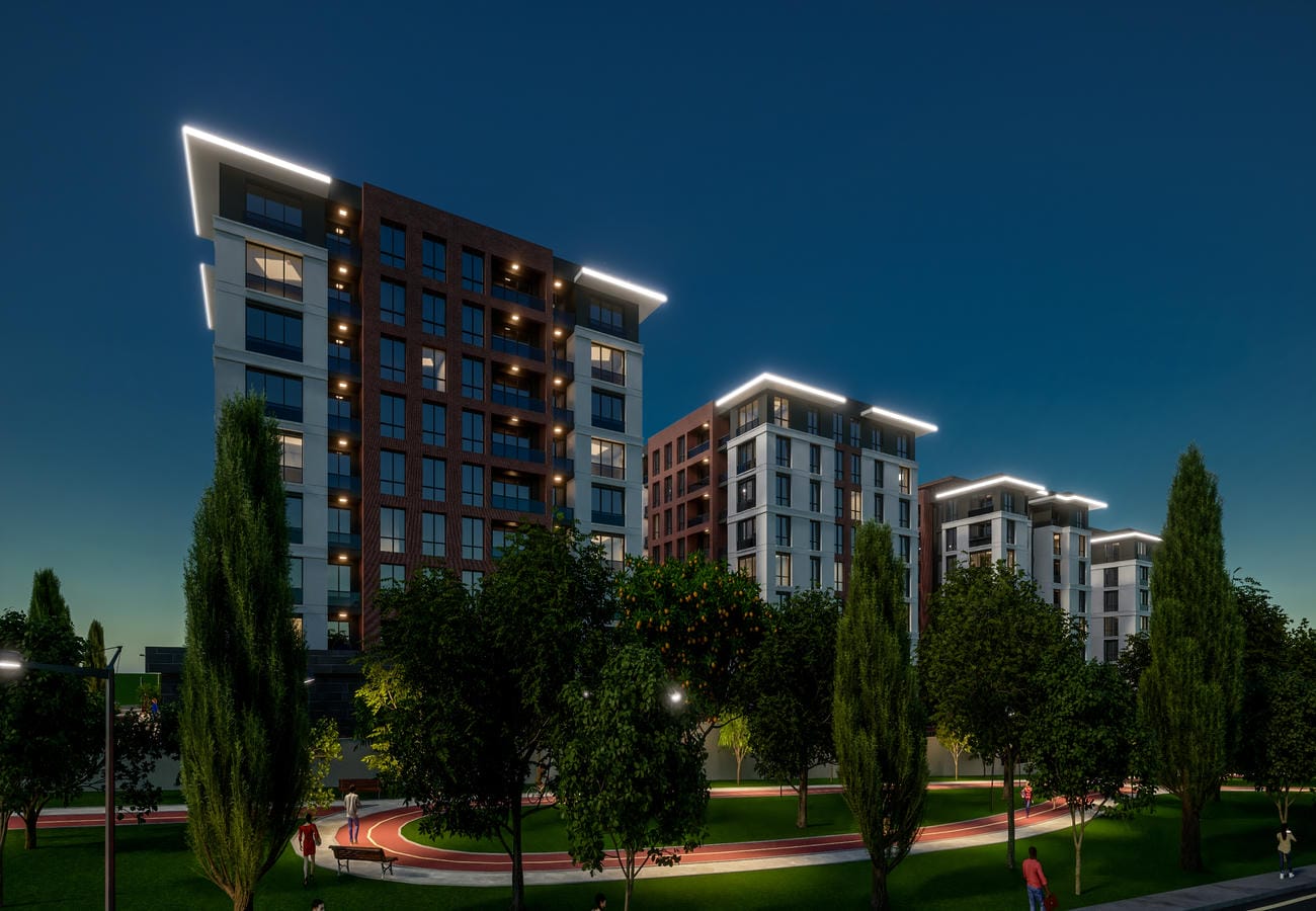 Family-friendly residential complex in Beylikdüzü, Istanbul – apartments from the developer, suitable for citizenship