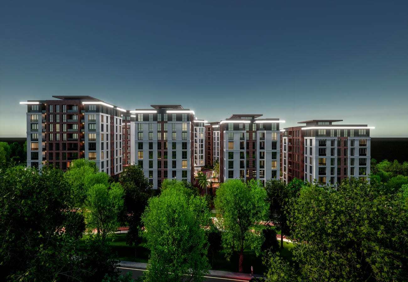 Family-friendly residential complex in Beylikdüzü, Istanbul – apartments from the developer, suitable for citizenship