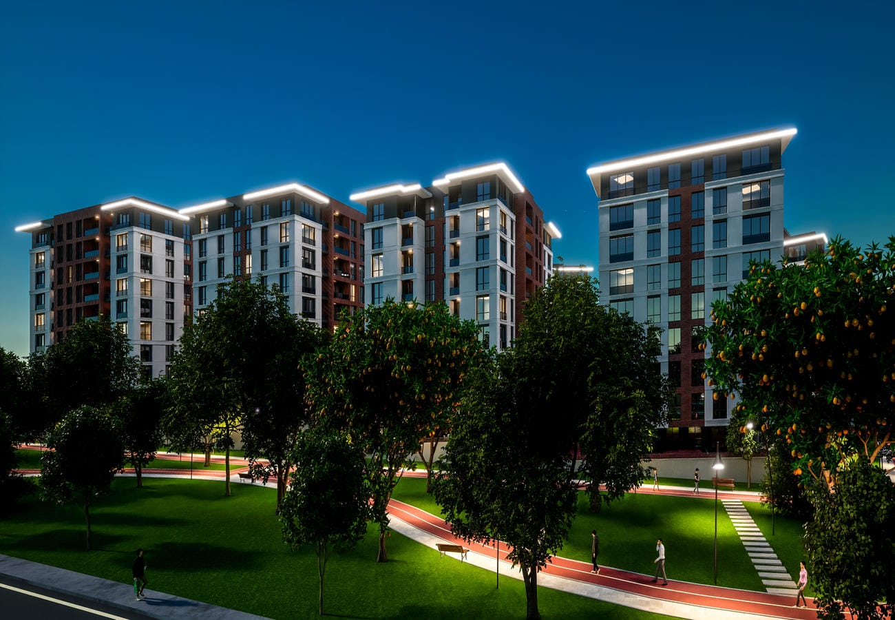 Family-friendly residential complex in Beylikdüzü, Istanbul – apartments from the developer, suitable for citizenship
