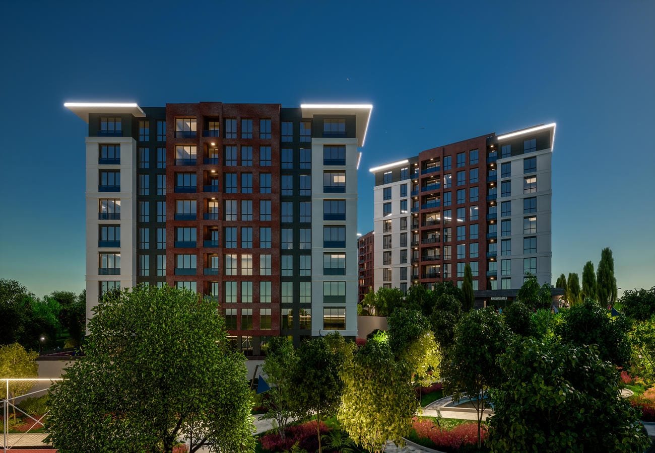 Family-friendly residential complex in Beylikdüzü, Istanbul – apartments from the developer, suitable for citizenship