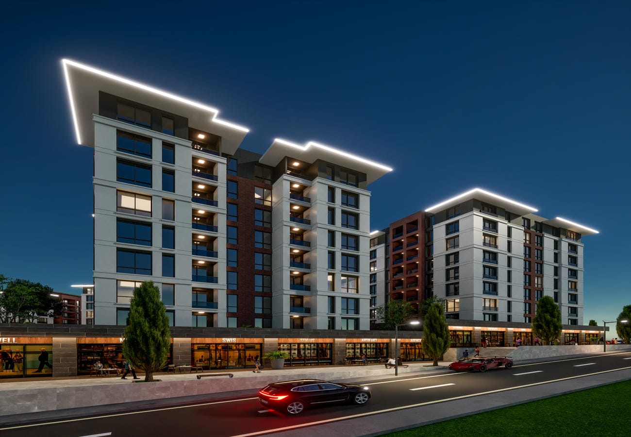 Family-friendly residential complex in Beylikdüzü, Istanbul – apartments from the developer, suitable for citizenship
