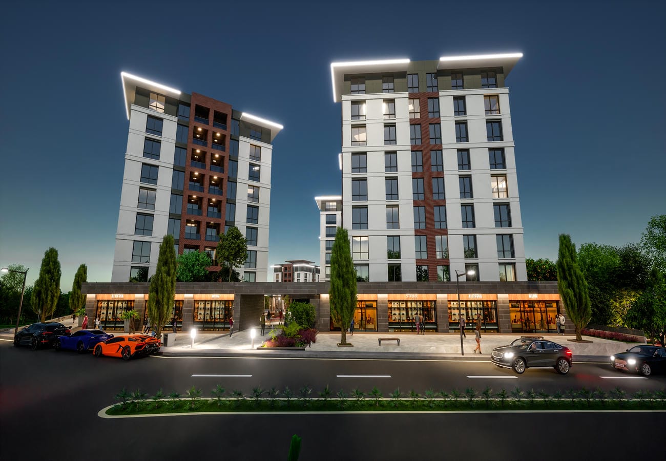 Family-friendly residential complex in Beylikdüzü, Istanbul – apartments from the developer, suitable for citizenship
