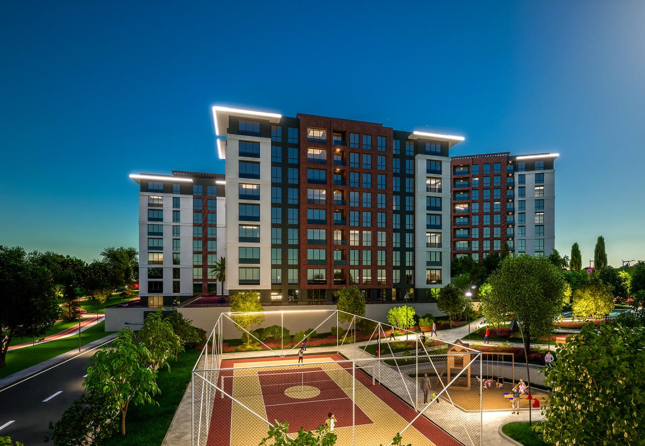 Family-friendly residential complex in Beylikdüzü, Istanbul – apartments from the developer, suitable for citizenship