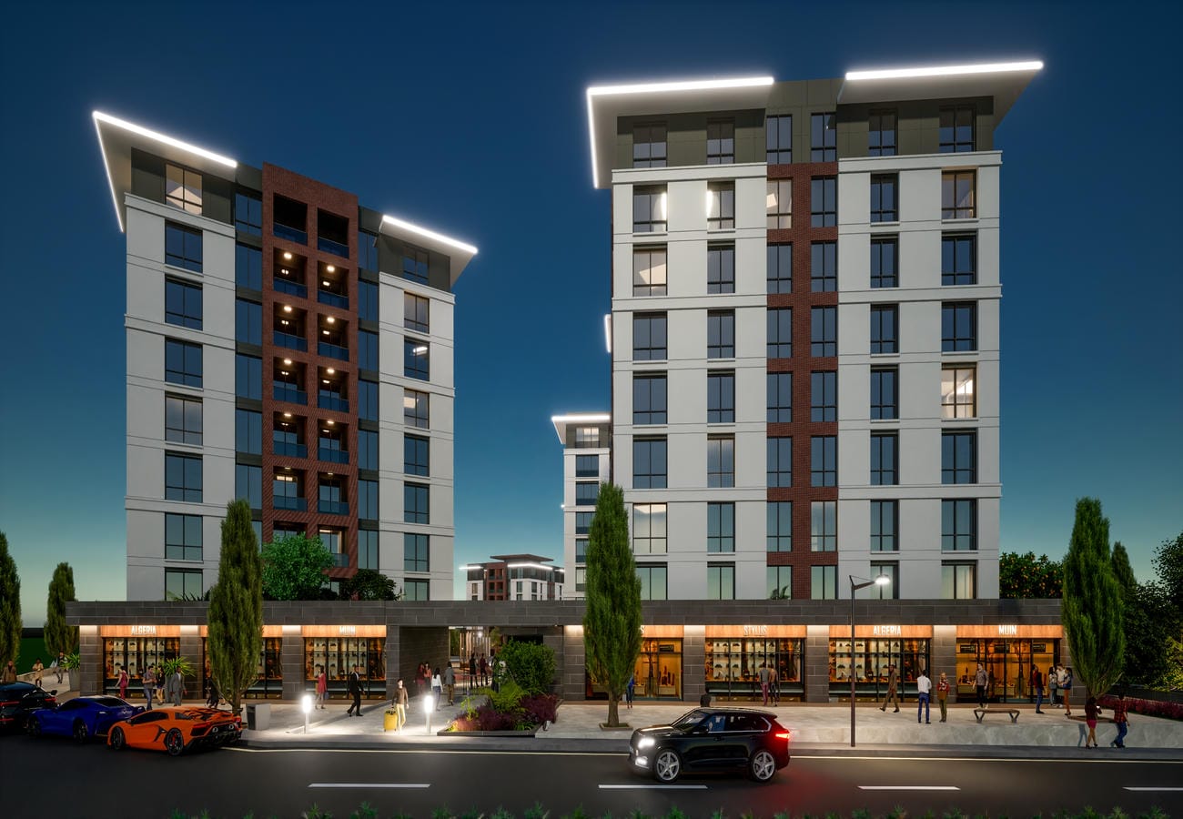 Family-friendly residential complex in Beylikdüzü, Istanbul – apartments from the developer, suitable for citizenship