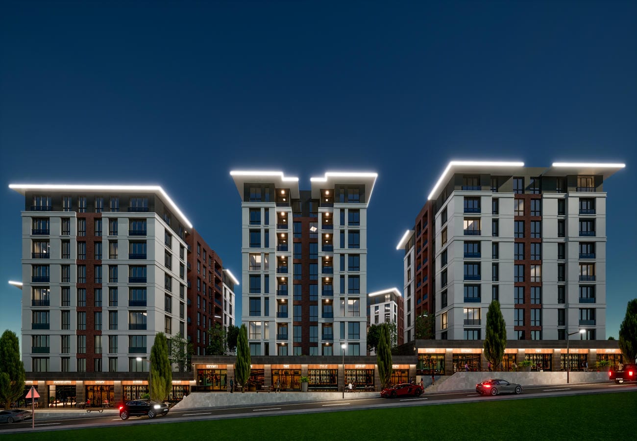 Family-friendly residential complex in Beylikdüzü, Istanbul – apartments from the developer, suitable for citizenship