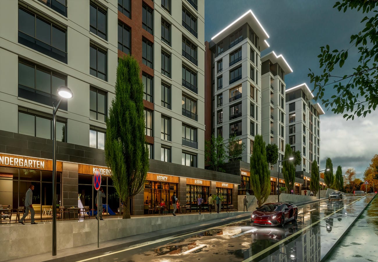 Family-friendly residential complex in Beylikdüzü, Istanbul – apartments from the developer, suitable for citizenship