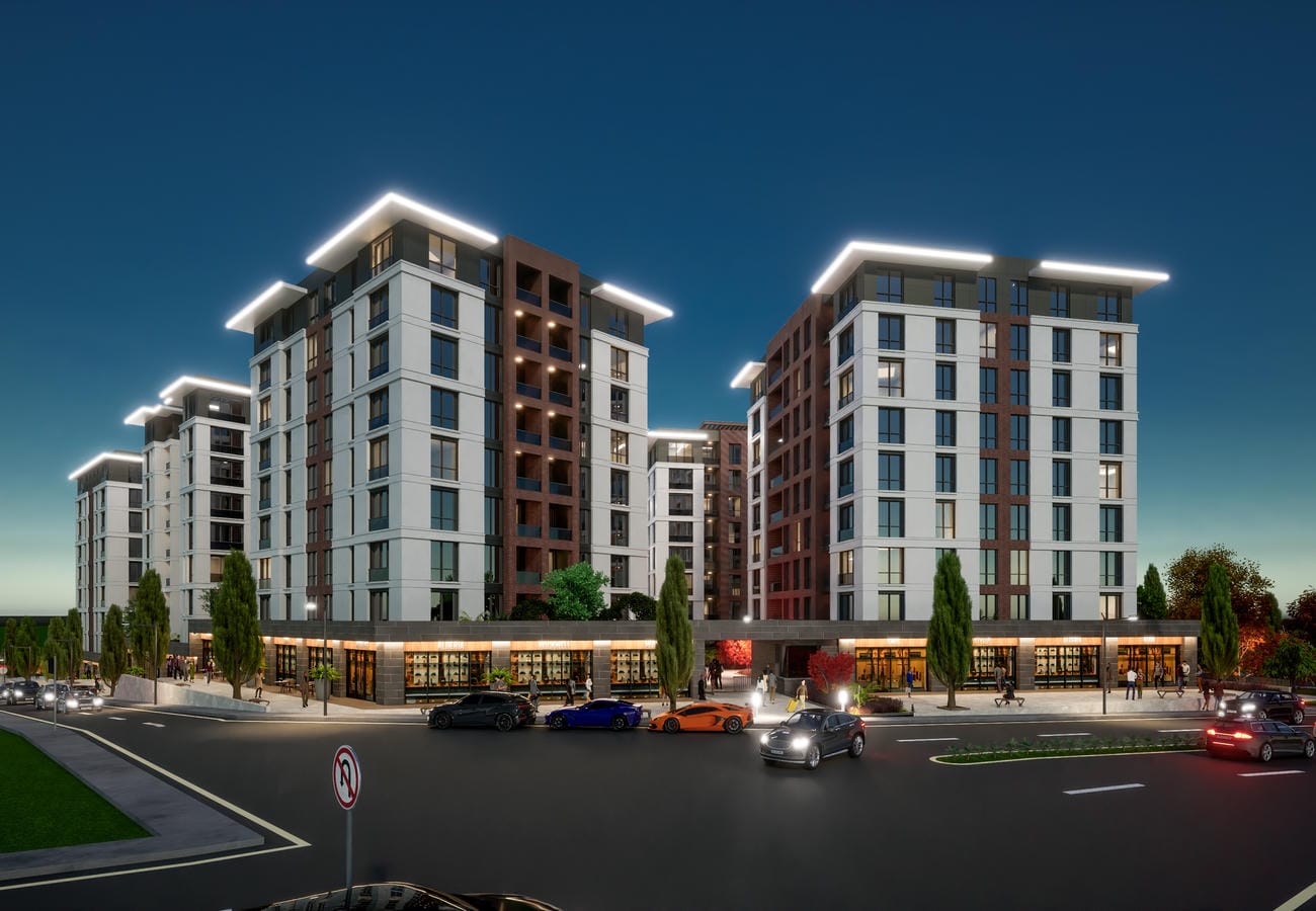 Family-friendly residential complex in Beylikdüzü, Istanbul – apartments from the developer, suitable for citizenship
