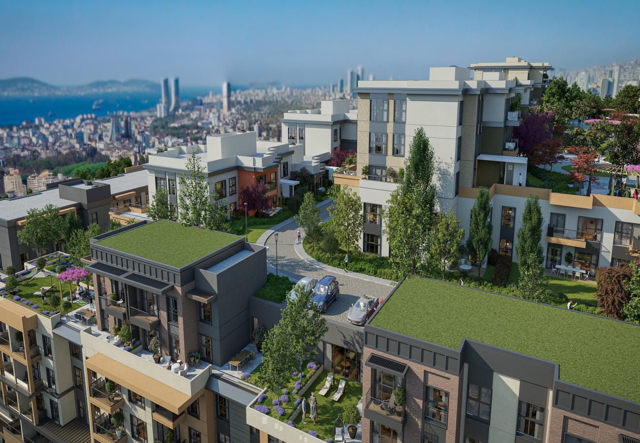İstanbul Pendik ilçesinde devlete ait proje - Yatırım amaçlı daireler ve villalar
