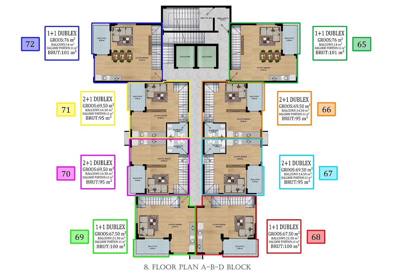 Premium residential complex in Avsallar