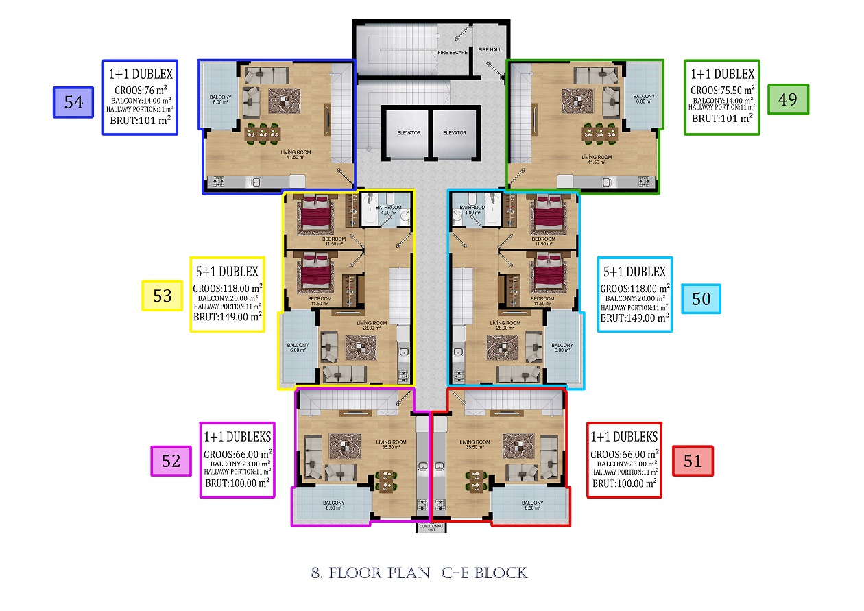 Premium residential complex in Avsallar