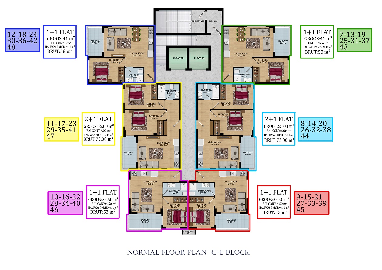 Premium residential complex in Avsallar