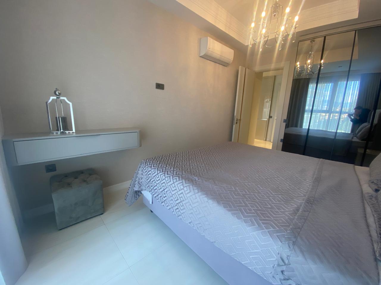 Alanya, Türkler semtinde kiralık 1+1 daire - birinci sınıf otel tipi rezidans C3-46
