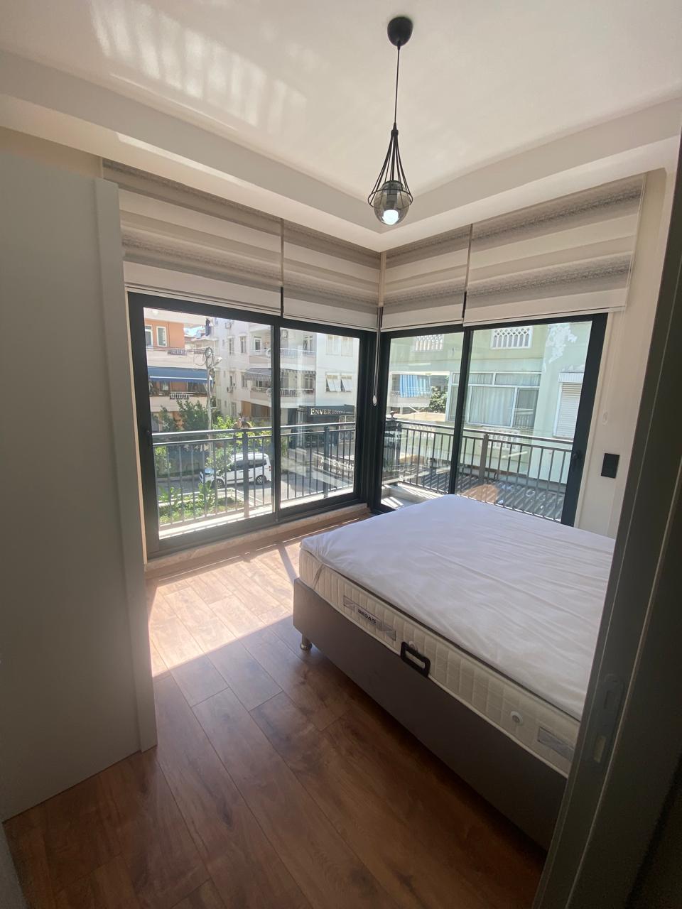 Long-term rent of a 2+1 apartment in the center of Alanya, Keykubat beach area No. 18