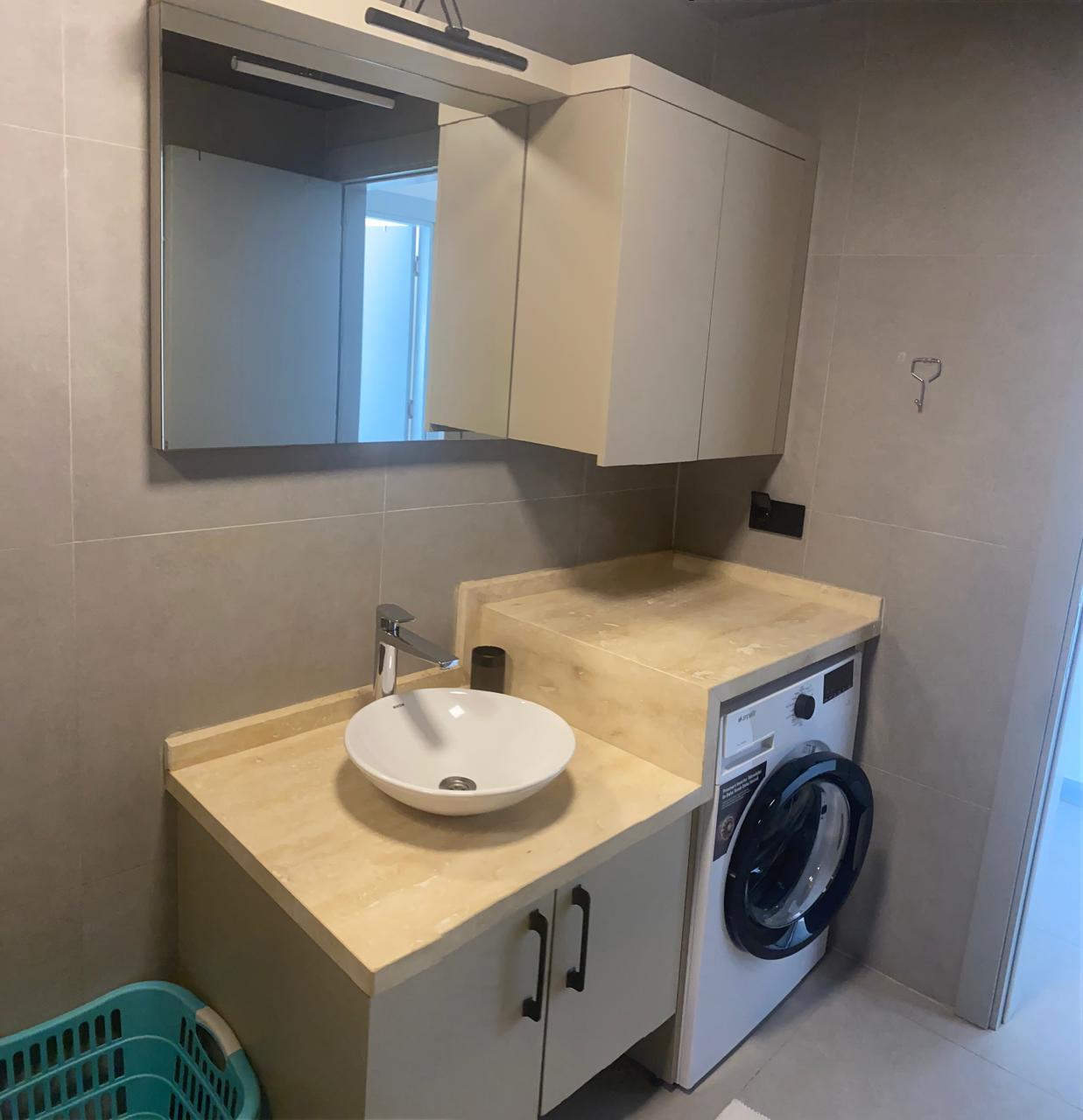 Long-term rent of a 2+1 apartment in the center of Alanya, Keykubat beach area No. 18