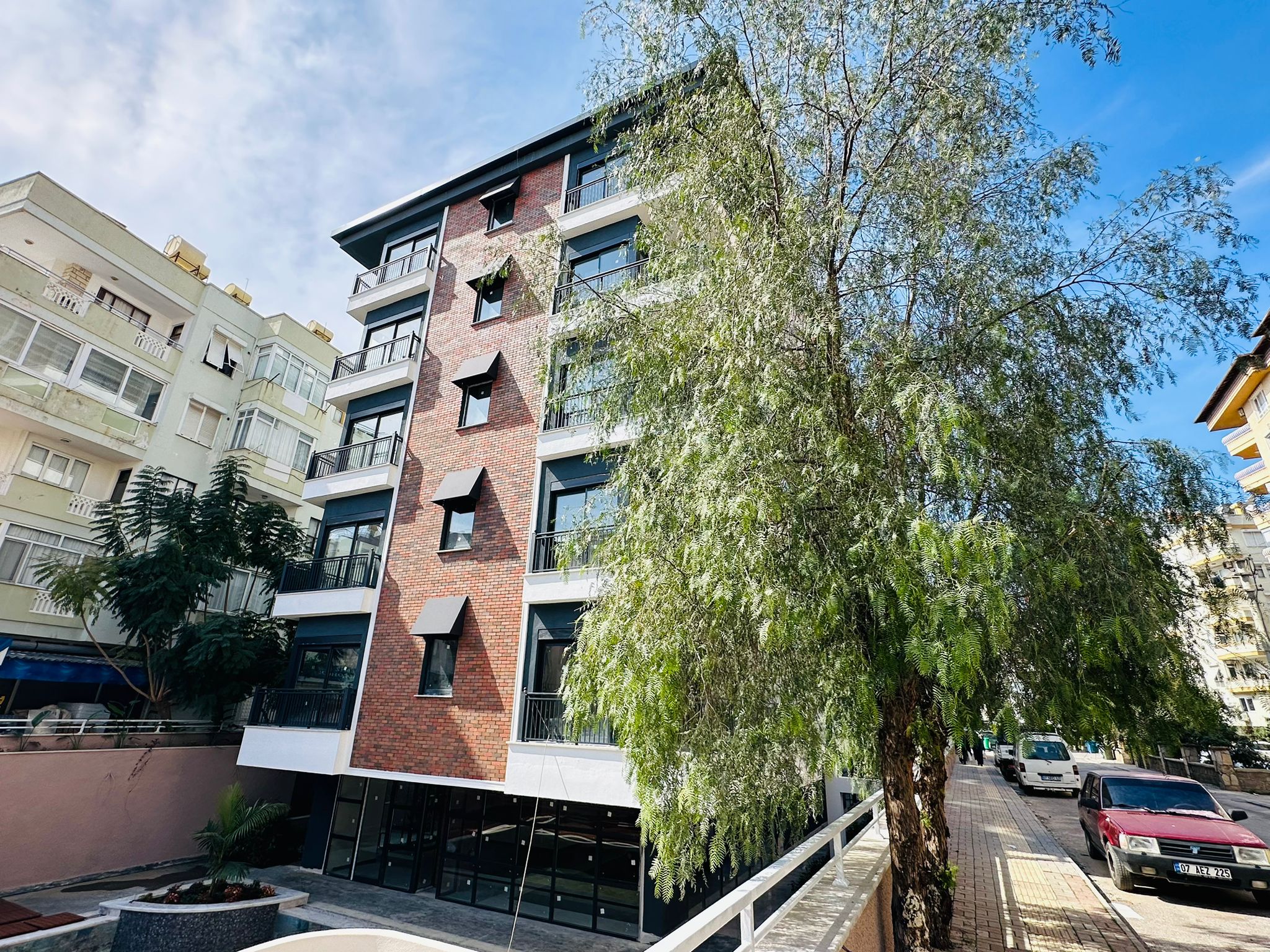 Long-term rent of a 2+1 apartment in the center of Alanya, Keykubat beach area No. 18