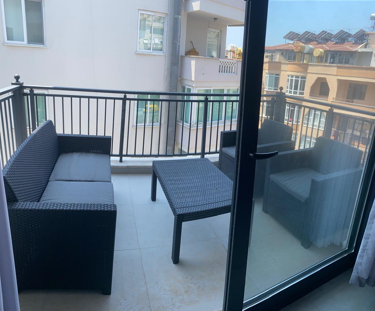 1+1 turnkey apartment in the center of Alanya - long-term rent near Keykubat Beach No. 29